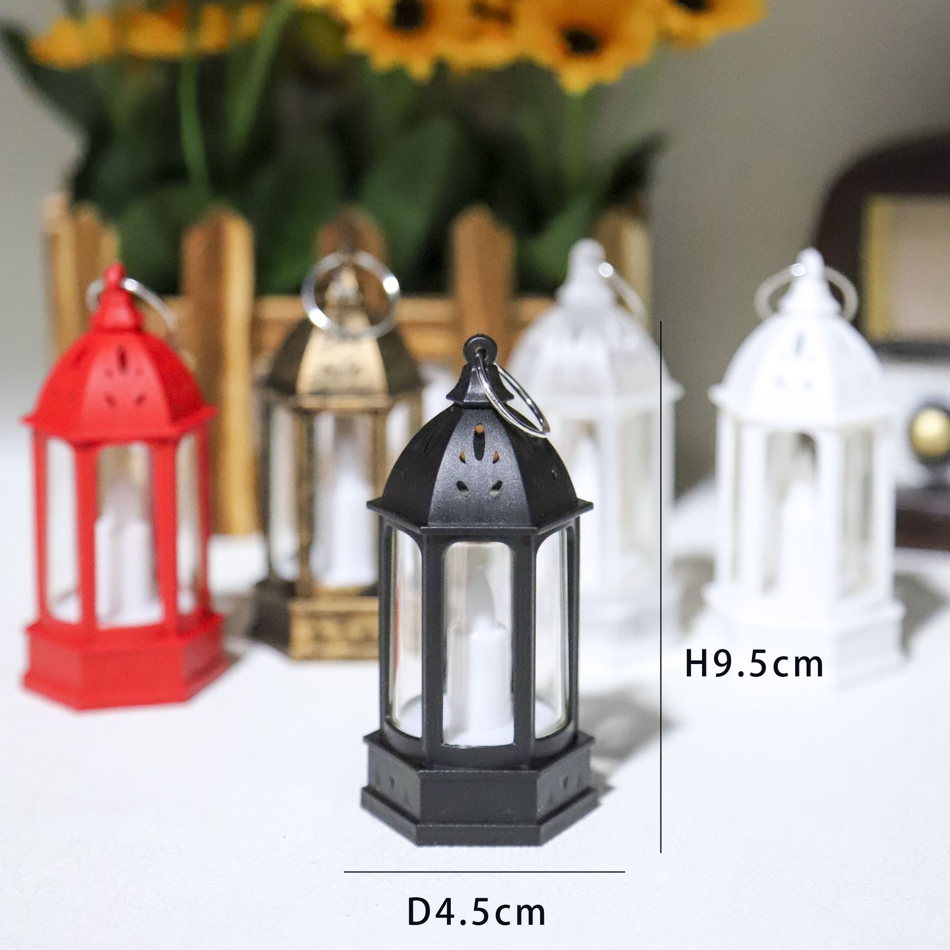 Holiday Candle Set - Mini Luminária Criativa de Ambiente, Luz