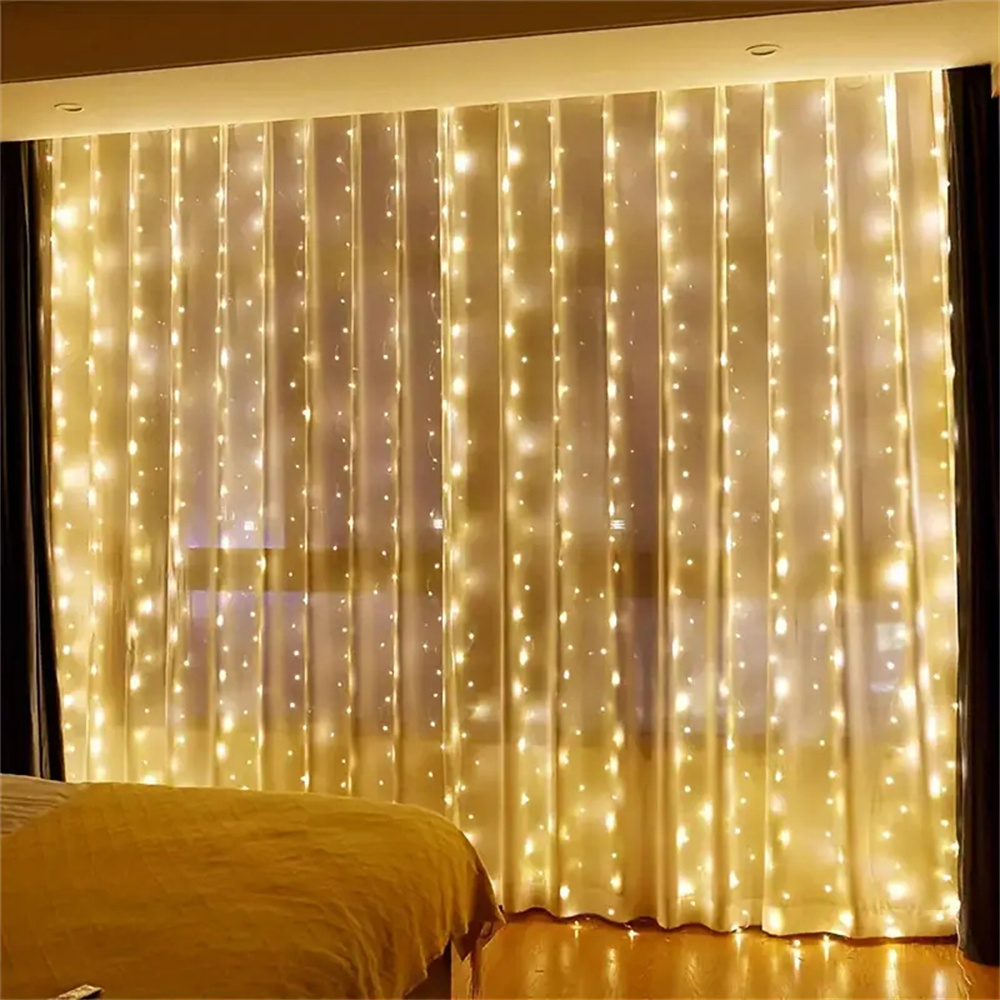 Cortina de Luzes LED de 3/6m,  - Led Fairy String Lights avaliação e preço