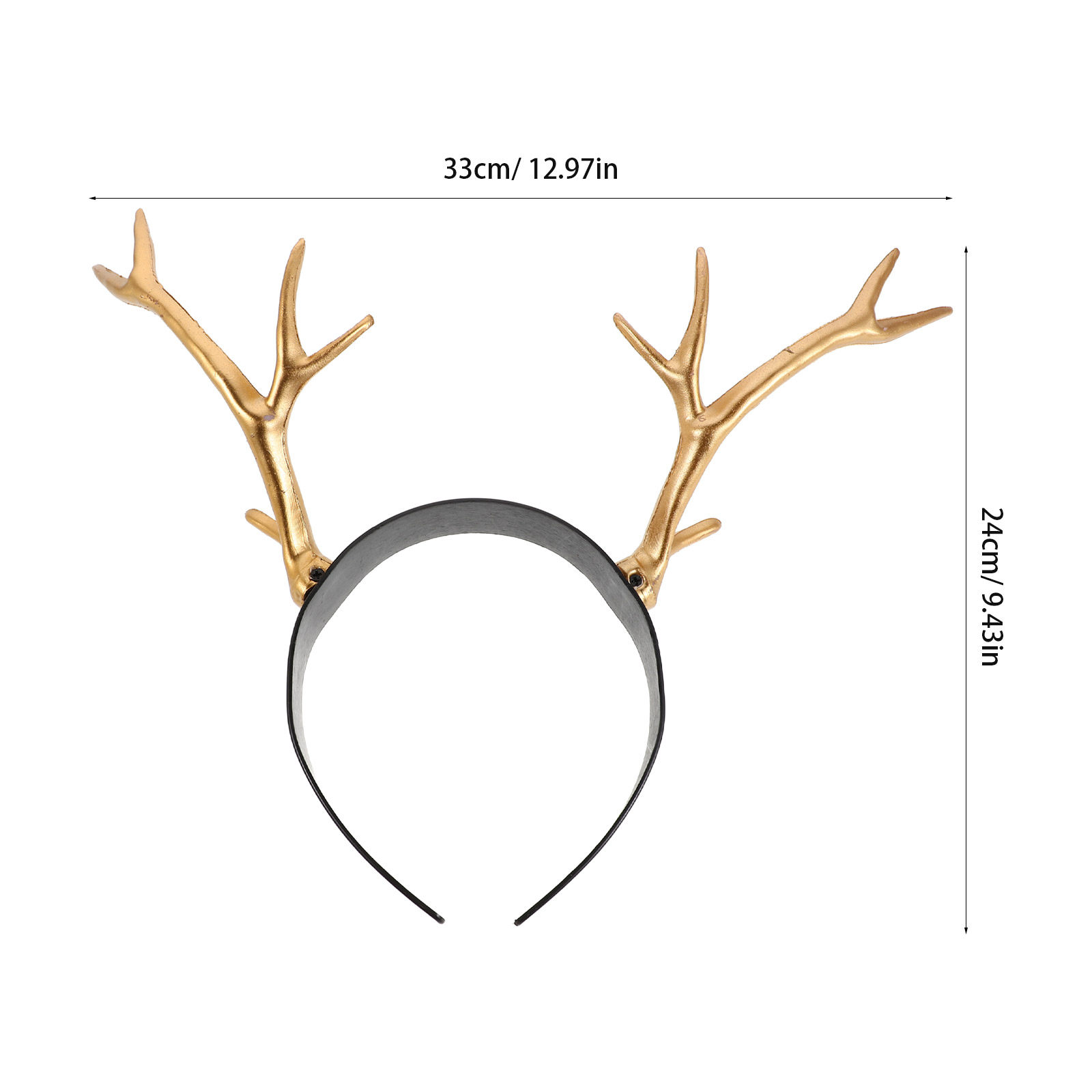 2 peças de tiara festiva com c - Reindeer Antlers Headband avaliação e preço