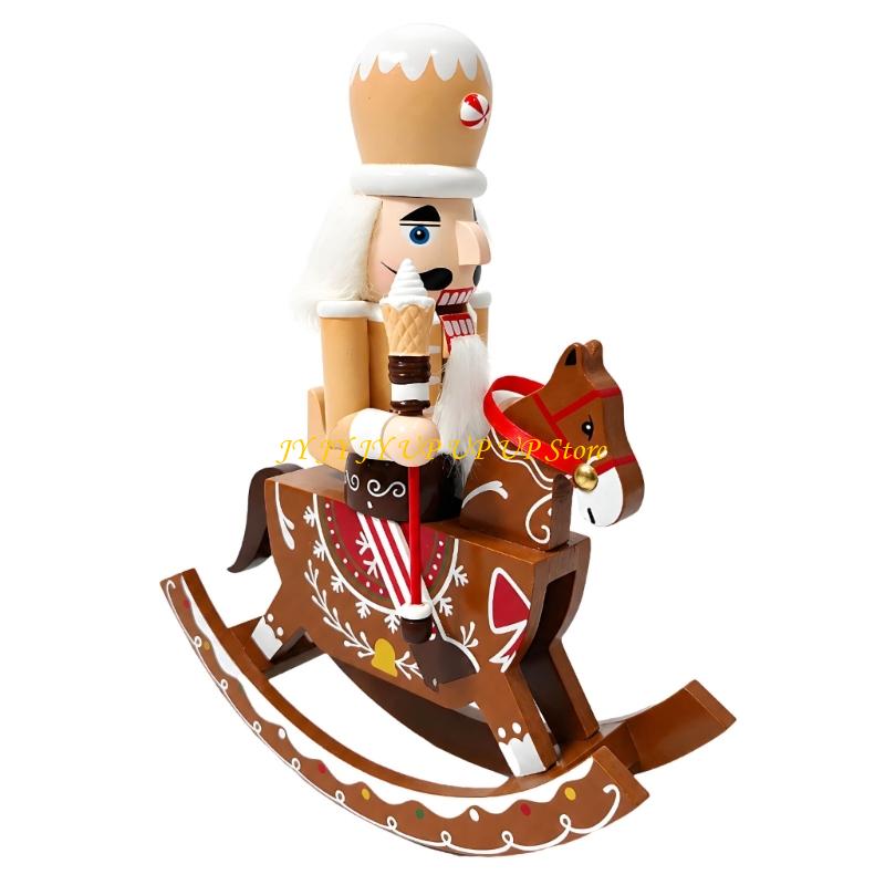 Decoração quebra-nozes cavalo  - Nutcracker Figurine avaliação e preço