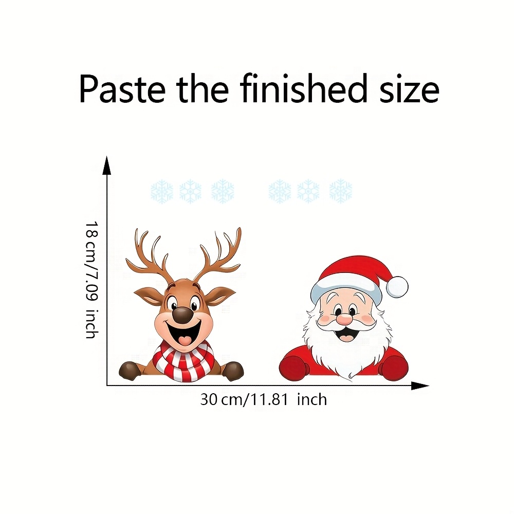 Autocolantes de Natal para jan - Snowflake Window Decal avaliação e preço