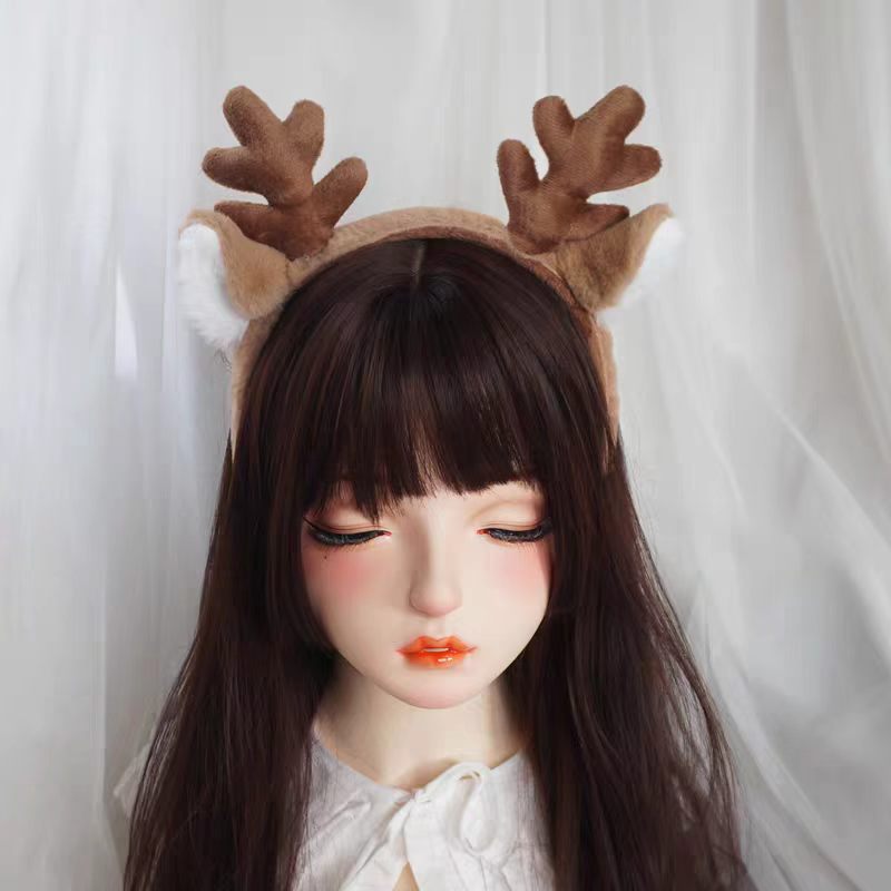 Acessórios de Cosplay de Natal - Reindeer Antlers Headband avaliação e preço