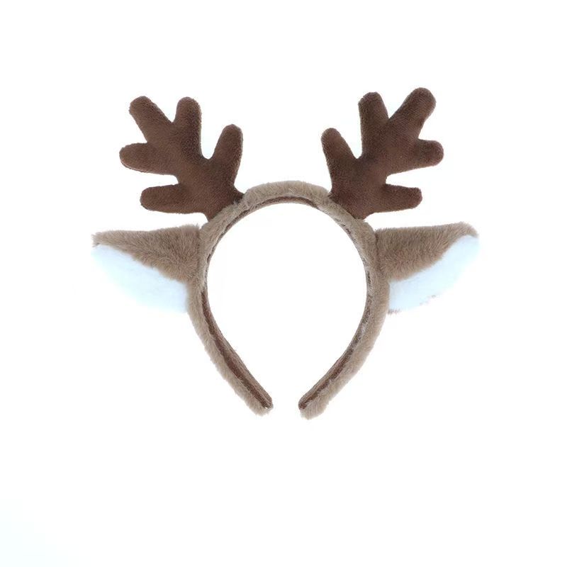 Acessórios de Cosplay de Natal - Reindeer Antlers Headband avaliação e preço