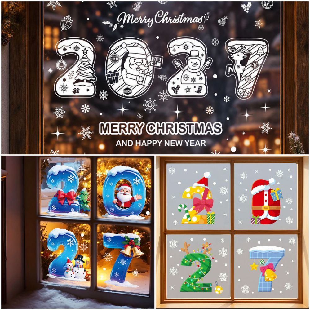 Adesivos Eletrostáticos de Nat - Snowflake Window Decal avaliação e preço