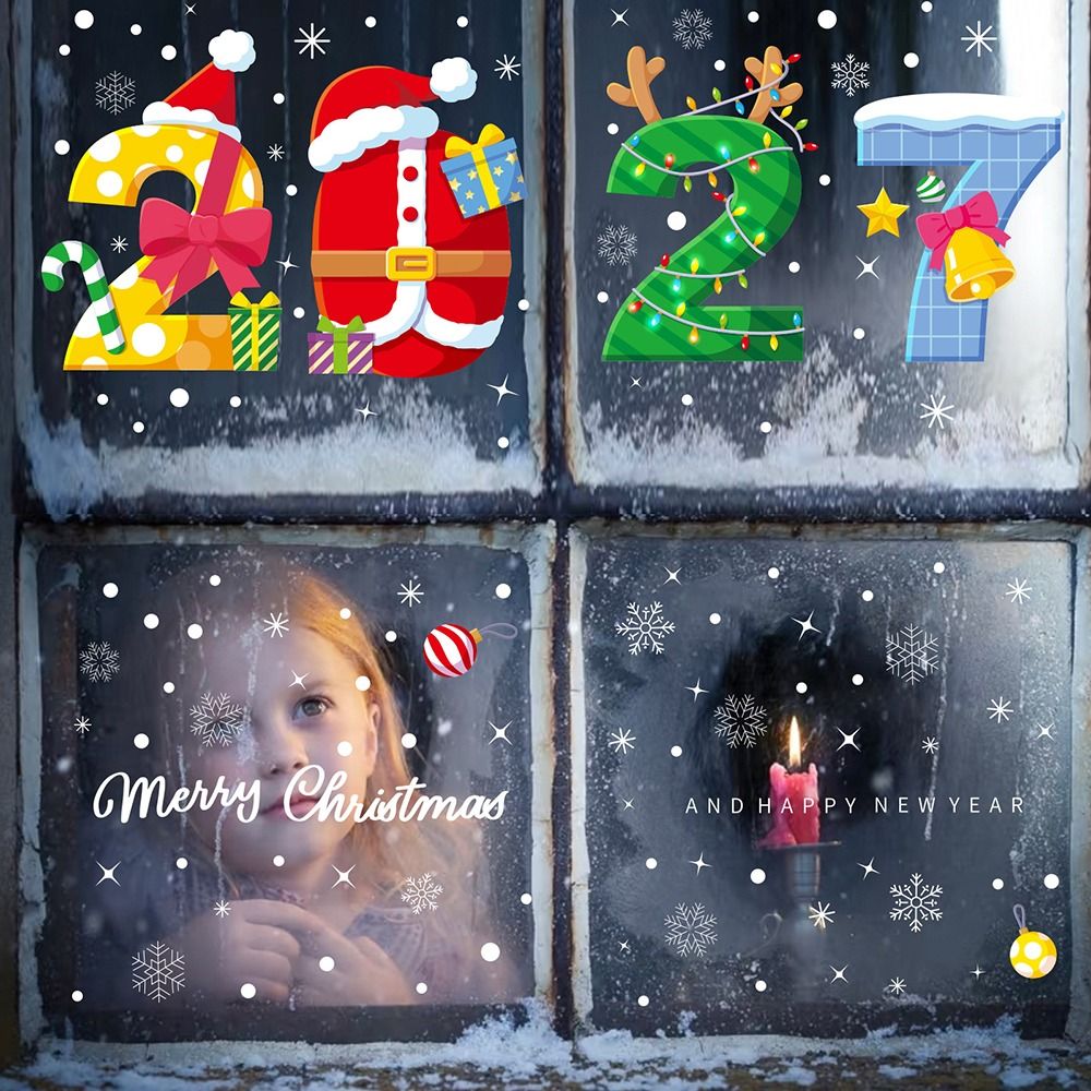 Adesivos Eletrostáticos de Nat - Snowflake Window Decal avaliação e preço