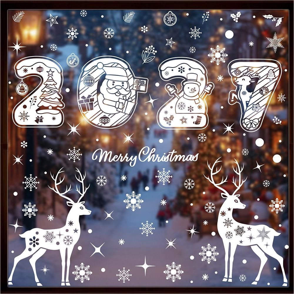 Adesivos Eletrostáticos de Nat - Snowflake Window Decal avaliação e preço